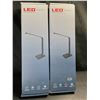 Image 1 : Lot of 2 LED Desk Lamps with Wireless Charging Bases - Brand New!