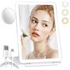 Image 1 : Lot of 4 Rechargeable Vanity Makeup Mirrors with Magnifying Mirrors - Brand New