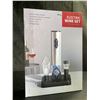Image 1 : Lot of 1 Electric Wine Set - Brand New! Includes Opener, Aerator, & Pourer