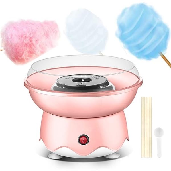 Lot of 1 Household Cotton Candy Machine - Pink