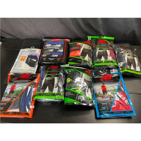 Lot of Assorted New Balance Underwear/Boxer Briefs