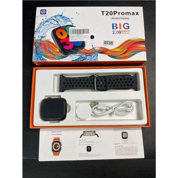 Lot of 1 T20 Pro Max Smart Sports Watch w/ 2.1" Amoled Display - Activity Tracker - Brand New!