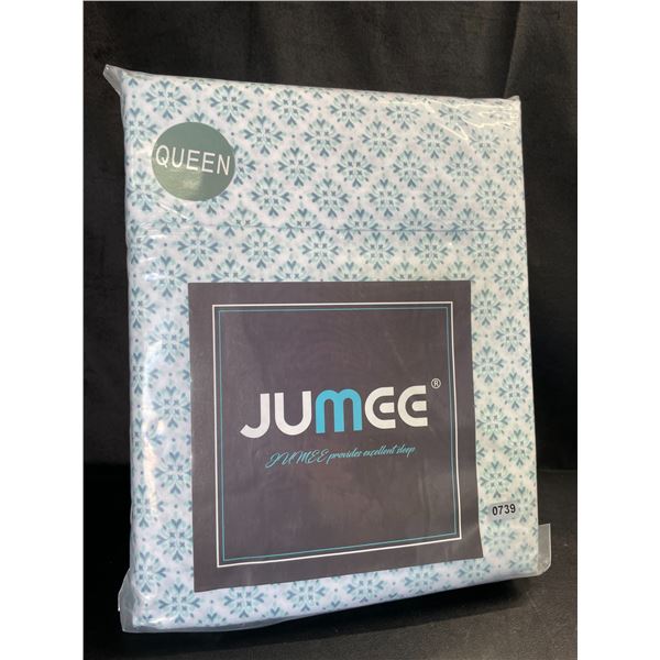 Lot of 1 Jumee Deep-Pocket 4PC Queen Size Sheet Set - Brand New
