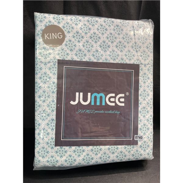 Lot of 1 Jumee Deep-Pocket 4PC King Size Sheet Set - Brand New