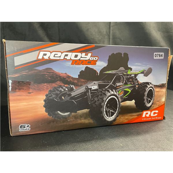 Lot of 1 Ready To Race RC Car - 1/18 Scale 2wd Buggy Car - Brand New