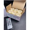 Image 2 : Lot of 2 Boxes of LED Flameless Candles with Remote Control - 6 Per Box/12 Total - Brand New!