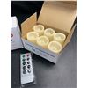 Image 2 : Lot of 2 Boxes of LED Flameless Candles with Remote Control - 6 Per Box/12 Total - Brand New!