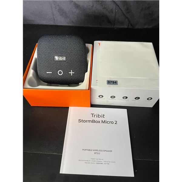 Lot of 1 Tribit Stormbox Micro 2 Portable Bluetooth Speaker