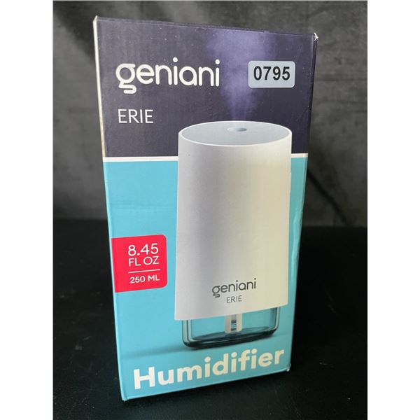 Lot of 1 Geniani Erie Cool Mist Portable Humidifier