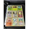 Image 2 : Lot of 1 Leather Binder of Assorted Authentic Pokemon Trading Cards - Approx. 180 cards!