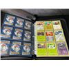 Image 3 : Lot of 1 Leather Binder of Assorted Authentic Pokemon Trading Cards - Approx. 180 cards!
