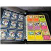 Image 4 : Lot of 1 Leather Binder of Assorted Authentic Pokemon Trading Cards - Approx. 180 cards!
