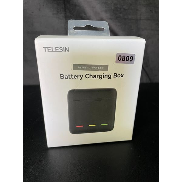 Lot of 1 Telesin Battery Charging Box - For Hero 11/10/9