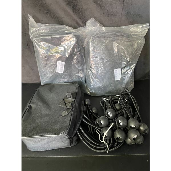 Lot of 3 Multi-Packs of Bungee Cords - 25 pcs per pack - Brand New