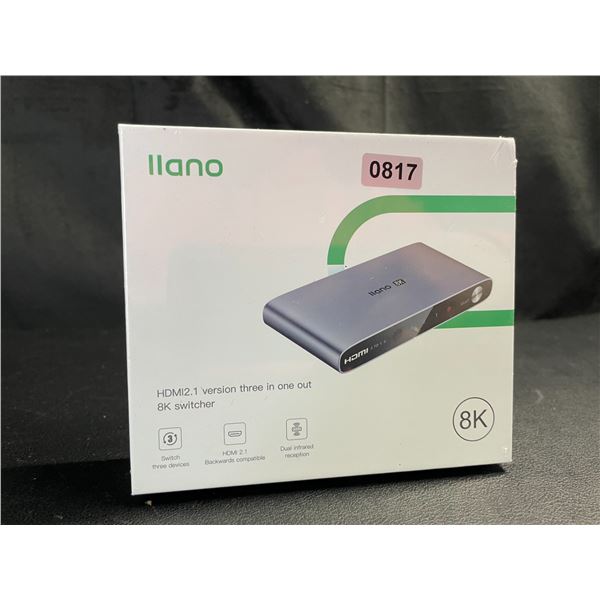 Lot of 1 llano HDMI 2.1 Switch - 8K Switcher - Brand New!