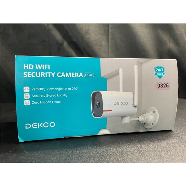Lot of 1 Dekco HD WiFi Outdoor Security Camera - Brand New!