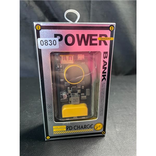 Lot of 1 High Capacity 10,000mAh Powerbank/Portable Charger - New Sealed!