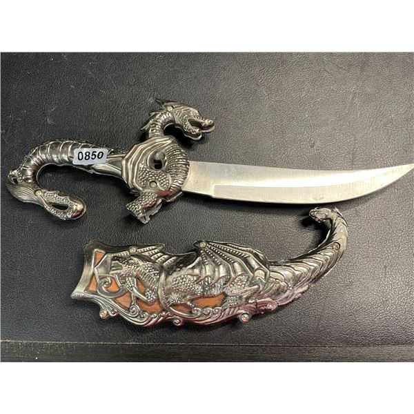 Lot of 1 Dragon Style Sword/Knife - Used
