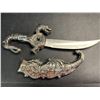 Image 1 : Lot of 1 Dragon Style Sword/Knife - Used