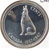 Image 1 : Canada 50c 1967 "Centennial" Proof Like Heavy Cameo