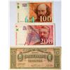 Image 1 : France 100 and 200 Francs 1997 + Mexico - Chihuahua 5 Pasos 1915 All VF or Better (3)