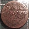 Image 3 : French Colonies 9 Deniers 1722-H VF-20 Cert. CCCS