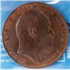 Image 1 : Great Britain Penny 1902 MS-63 Red-Brown High Horizon Line Certified CCCS