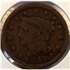 Image 1 : USA Large cent x 3 1847-53+54 G-F (3)