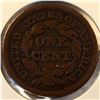 Image 2 : USA Large cent x 3 1847-53+54 G-F (3)