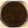 Image 1 : USA Large cent x 3 1851-52+53 G-VG (3)