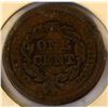 Image 2 : USA Large cent x 3 1851-52+53 G-VG (3)