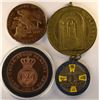 Image 2 : Z Miscellaneous U.S.A., Haiti and 2 Religious, 4 Medals AU or Better