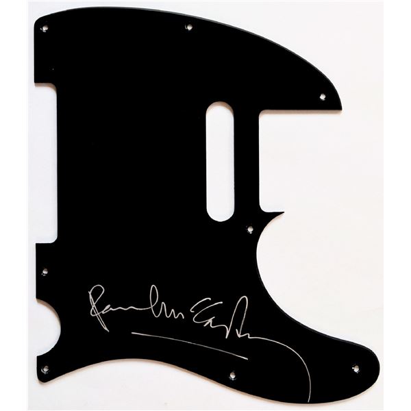 Paul McCartney signed pickguard