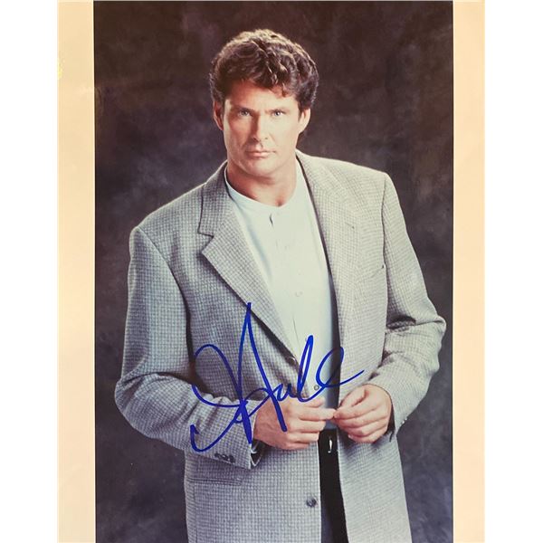 Knight Signature Knight Rider Knight Rider David Hasselhoff Signed Photo
