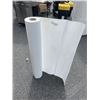 Image 2 : ROLL OF THICK WHITE FIBERGLASS TYPE FABRIC