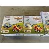 Image 2 : 4 PREXTEX CARTOON POLICE AND RACE CAR SETS