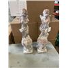 Image 2 : 4 20 INCH CEMENT GARDEN FIGURES