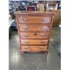 Image 1 : 5  DRAWER HIGHBOY DRESSER