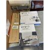 Image 2 : BOX OF ASSORTED VIVO COMPUTER AND MOUNT ACCESSORIES