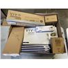 Image 1 : BOX OF ASSORTED VIVO COMPUTER AND MOUNT ACCESSORIES