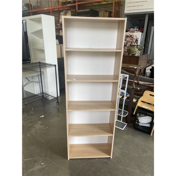 5-1/2FT BOOK SHELF