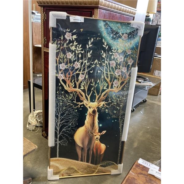 4FT X 2FT NEW ANTLER 3D PICTURE