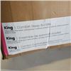 Image 2 : KING COMFORT SLEEP BUNDLE - INCLUDES 2 PILLOWS, SLIPS, FLAT SHEET, FITTED SHEET