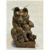 Image 1 : HEAVY SIGNED STONE 10 INCH BEAR FIGURE