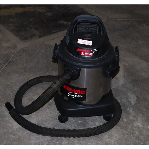 SHOP-VAC SUPET 18.9L, 3.0 HORSE POWER