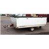 Image 1 : ***PREVIEW LOT FOR A FUTURE AUCTION*** 1992 FEATHERLITE TRAILER (8' X 10' DECK)