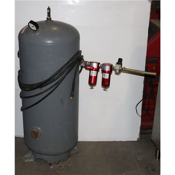 GRAY AIR TANK "MANCHESTER TANK" 200PSI MAX.