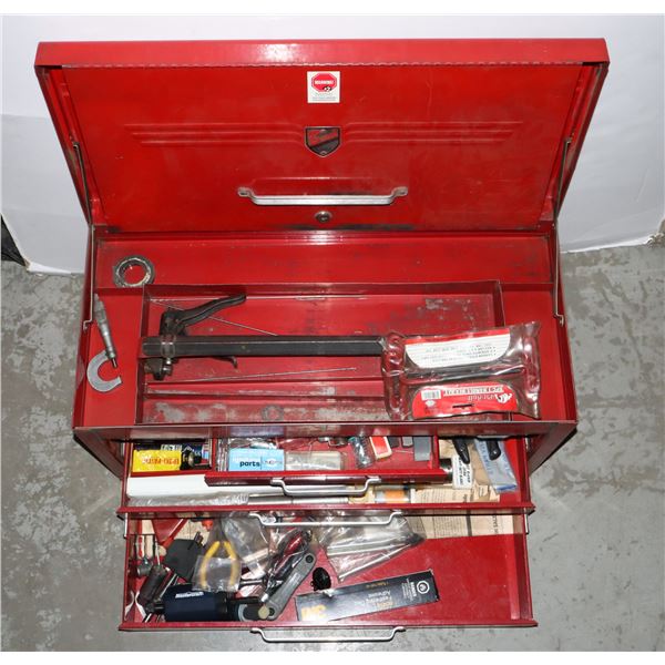 BEACH MULTI DRAWER TOOLBOX WITH CONTENTS