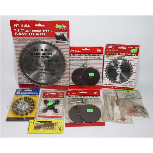 FLAT OF ASSORTED NEW ITEMS FROM GARAGE CLEAROUT