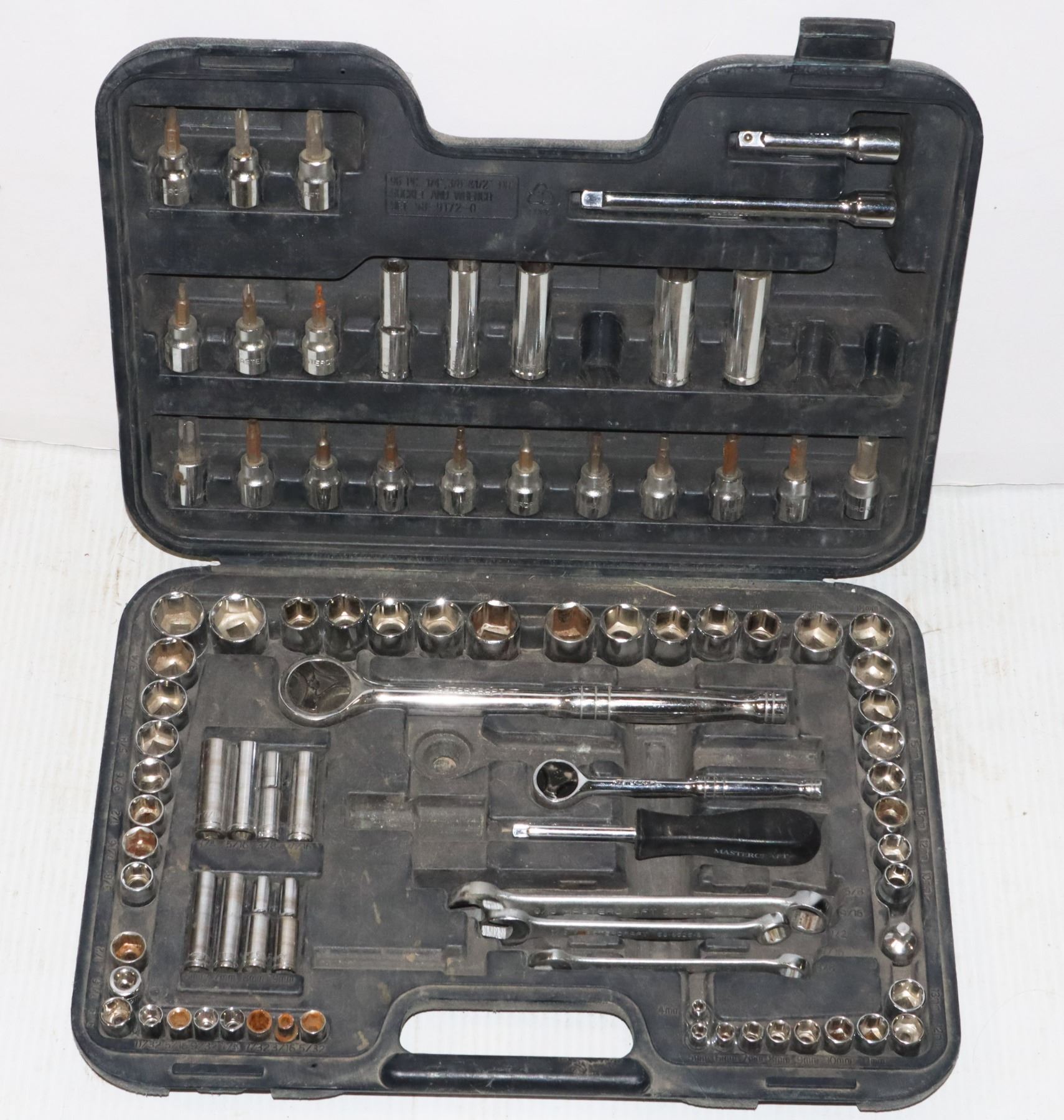 NEAR COMPLETE MASTERCRAFT SOCKET SET